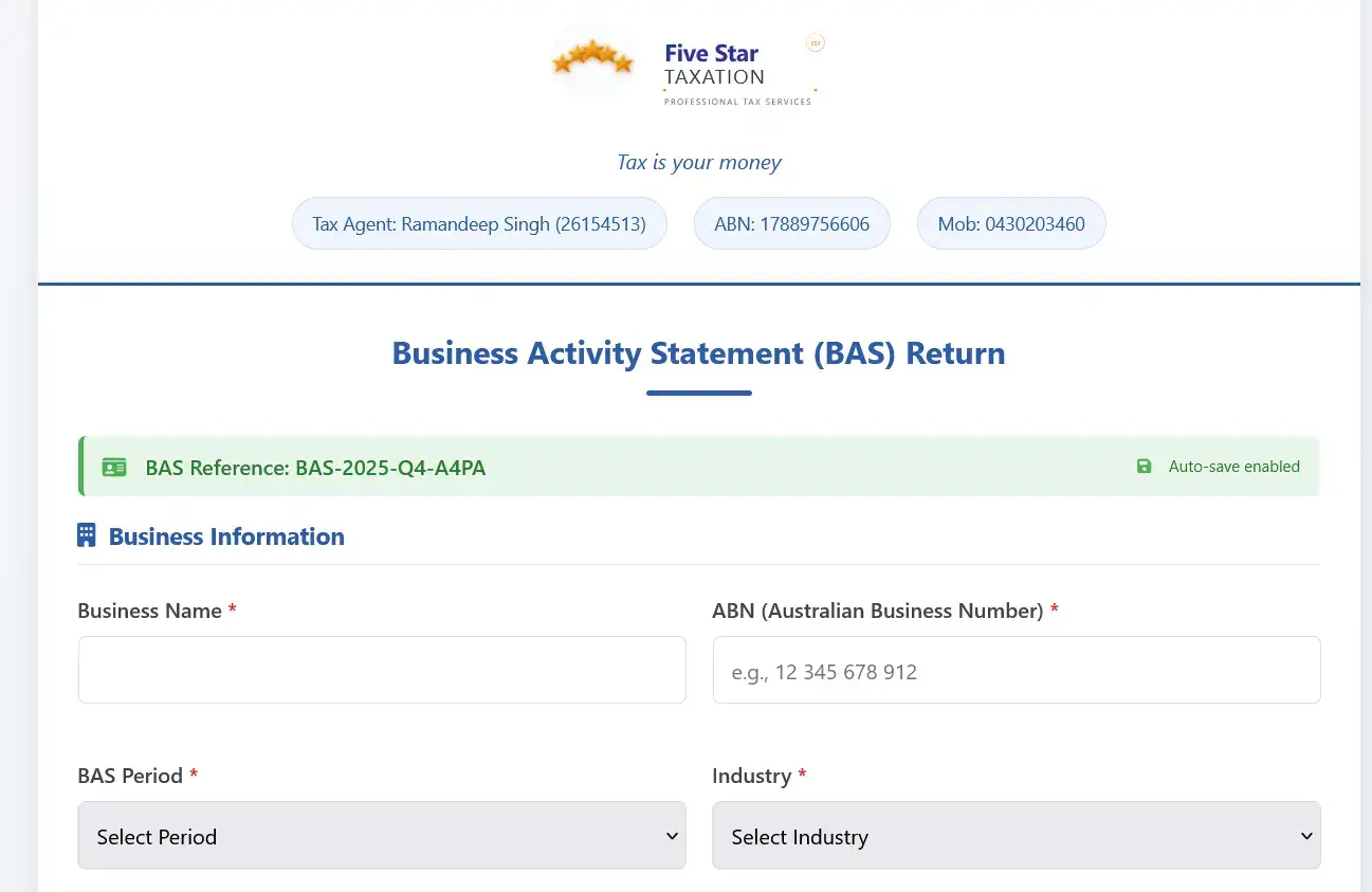 Smart Forms - Tax N Payroll Automation
