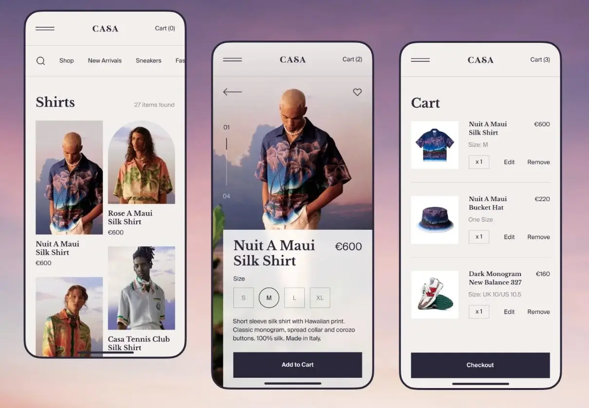 E-commerce website project
