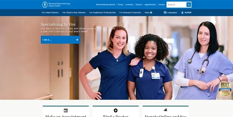 Healthcare Website Project