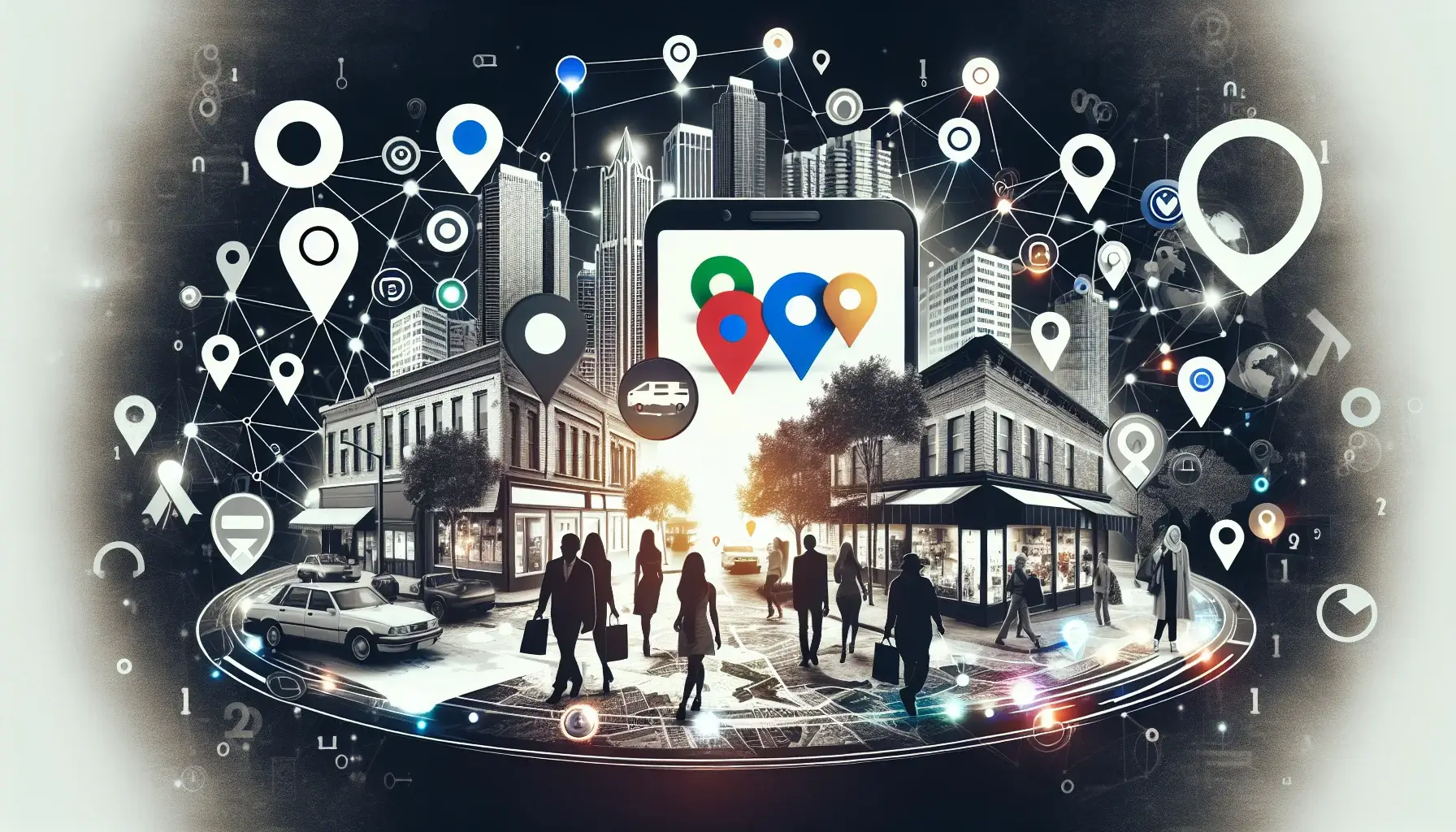 Local business marketing case study showing improved search rankings